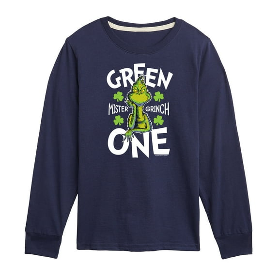 The Grinch - Green One - Toddler And Youth Long Sleeve Graphic T-Shirt