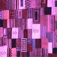 thumbnail image 1 of Ahgly Company Indoor Square Abstract Purple Contemporary Area Rugs, 8' Square, 1 of 4