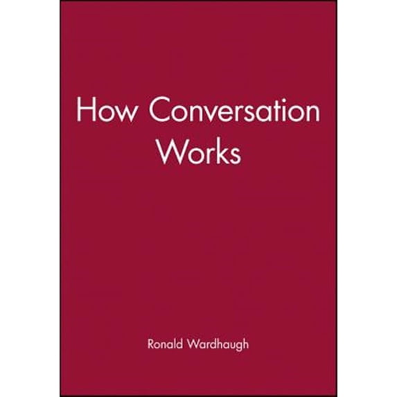 Pre-Owned How Conversation Works (Language Library) Paperback