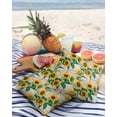 thumbnail image 3 of Outdoor Pillow Covers Pack of 2, Watercolor Sunflower on Vintage Letter Waterproof Throw Pillowcase Cushion Cases, Summer Floral Decorative Pillow Cover for Couch Sofa Home Bed Patio, 3 of 6