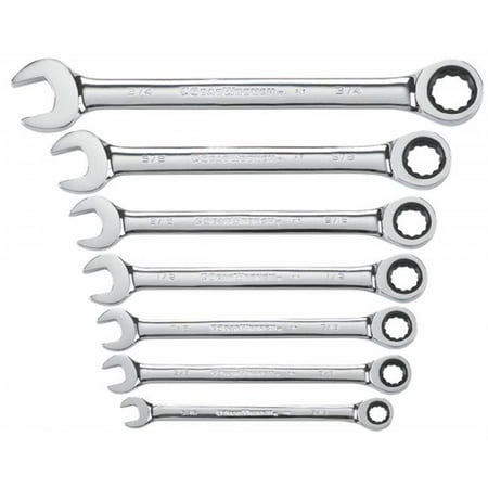 

Llc - Tools SAE Ratcheting Wrench Set 7 Piece Set