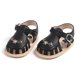 thumbnail image 5 of Puntoco Nuevos Zapatos Individuales De Suela Blanda Para Niños, Medianos Y Grandes, Zapatos Para Bebés Pequeños, Zapatos De Malla Anticaída, Zapatillas Para Niñas, Negro 19, 5 of 6