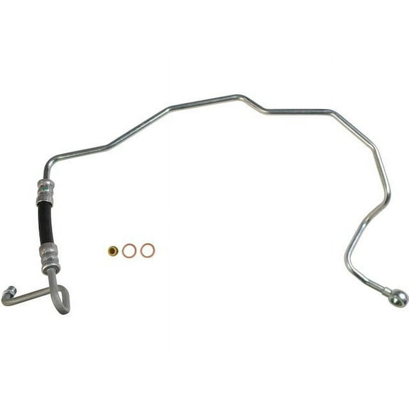 To Gear Power Steering Pressure Line Hose Assembly - Compatible with 1990 - 1995 Toyota Pickup 3.0L V6 1991 1992 1993 1994