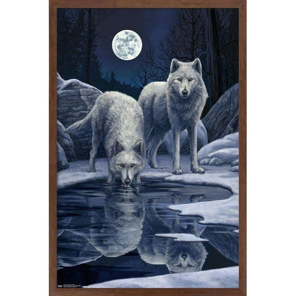 Lisa Parker - Warriors Of Winter Wall Poster, 14.725" x 22.375", Framed