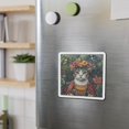 thumbnail image 2 of Frida Pawlo Cute Cat Die-Cut Magnets - Cute Kitty Fridge Magnets, Adorable Cat Locker Decor, Pet Lover Kitchen, 2 of 2