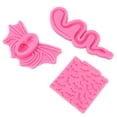 thumbnail image 2 of uds molde de silicona para Halloween 3D serpiente araña murciélago duradero práctico antiadherente moldes para pasteles de Halloween para panadería casera, 2 of 5