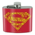 thumbnail image 1 of Superman Superman Icons Logo Stainless Steel 5oz Hip Drink Kidney Flask, 1 of 4