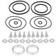 thumbnail image 1 of Twin Double Dual Seals & Rattle Ring Repair/Upgrade Kit For BMW Vanos M52TU M54 M56 11361440142, 1 of 3