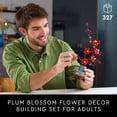 thumbnail image 4 of LEGO Icons Plum Blossom Building Set - Artificial Flowers for Home Decor - Table Centerpiece, Book Shelf - Adults Ages 18+ - Unique Birthday Gift Idea - 10369, 4 of 9
