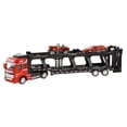 thumbnail image 2 of Jouet de Camion Porte-Voitures à Friction pour Rouge, 2 of 8