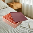 thumbnail image 5 of SCNOR Small Storage Boxes Cubby Storage Organizer Clothing Organizers and Storage with Lids, 5 of 6