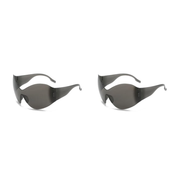 Gafas de sol Qarigey a prueba de sol accesorios Punk Vintage multicolor Tipo 6 NO6