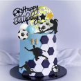 thumbnail image 5 of Drwate Adornos Para Tartas De Fútbol, ??Trofeo De Balón De Fútbol, ??Decoraciones Para Pasteles Para Fiestas De Cumpleaños De Fútbol, ??Suministros Para Fiestas Deportivas De Fútbol (Azul), 5 of 5