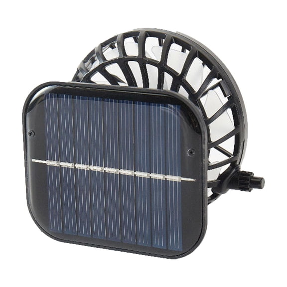 USB Fans Rechargeable and Solar-Powered Fan with Replaceable Hat 800mAh Battery Type C Compatible 3 Speed Settings for Versatile Outdoor Use