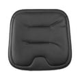 thumbnail image 1 of Leather Car Seat Cushion for Driving Comfort Universal Fit Breathable Mesh Support Long Sitting, 1 of 7