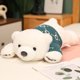 thumbnail image 3 of Oso Polar de peluche con ropa, almohada de Animal de peluche, cojín para dormir, muñecas de apaciguar para bebés, 58-110cm, 3 of 5