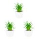thumbnail image 3 of Plantas artificiales Inteprter suculentas bonsai maceta flores falsas hogar jardín dormitorio sala de estar tipo 2, 3 of 6