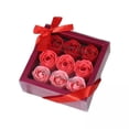 thumbnail image 1 of Ramo de ,Set de rosas de jabón con caja de regalo para ella,Jabón perfumado con flores de rosa para cumpleaños,día de la madre,Adorno de rosas artificiales para el día de San, 1 of 8