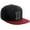 Black Burgundy, White Black, variant on Classic Snapback Hat Custom A to Z Initial Varsity Letters, Burgundy Gold Hat White Gold Letter O