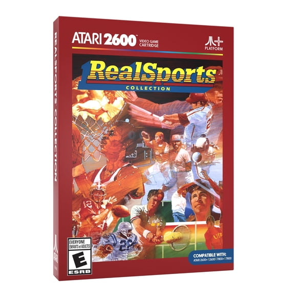 Video Game Atari Realsports Collection 2600