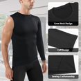 thumbnail image 3 of AIR-Mens Chemise de Compression à Manches Longues pour Basketball, 3 of 4