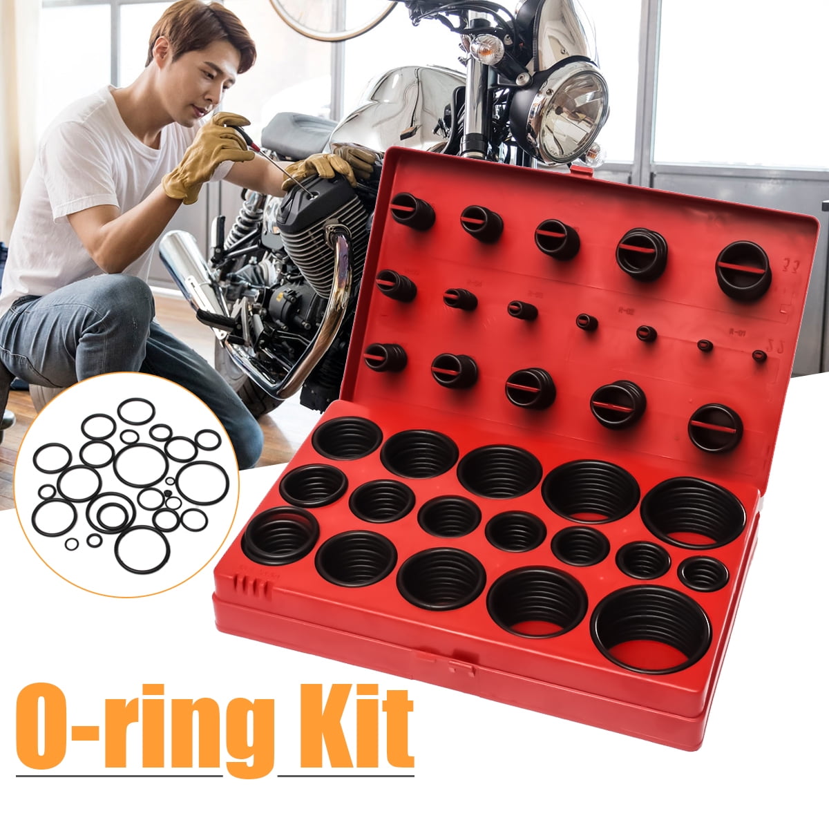 419pcs Rubber O Ring Seal Plumbing Kit 4pcs Pick Hook Set Seal Hand Tool Walmart Canada