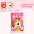 thumbnail image 2 of 28 Pack Valentines Kid Cards with Mini Plush Animals Toys, Valentines Day Gifts for School, 2 of 9