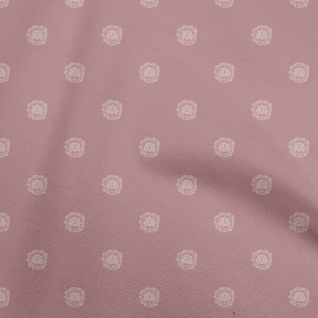 oneOone Cotton Poplin Light Pink Fabric Block Sewing Craft Projects Fabric Prints By Yard 42 Inch Wide