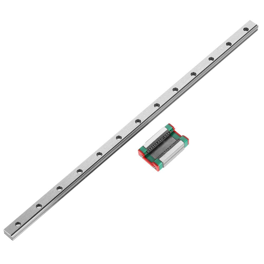 Tebru Linear Slide Rail, 1pc LML9B Miniature Linear Rail Guide Rail 9mm