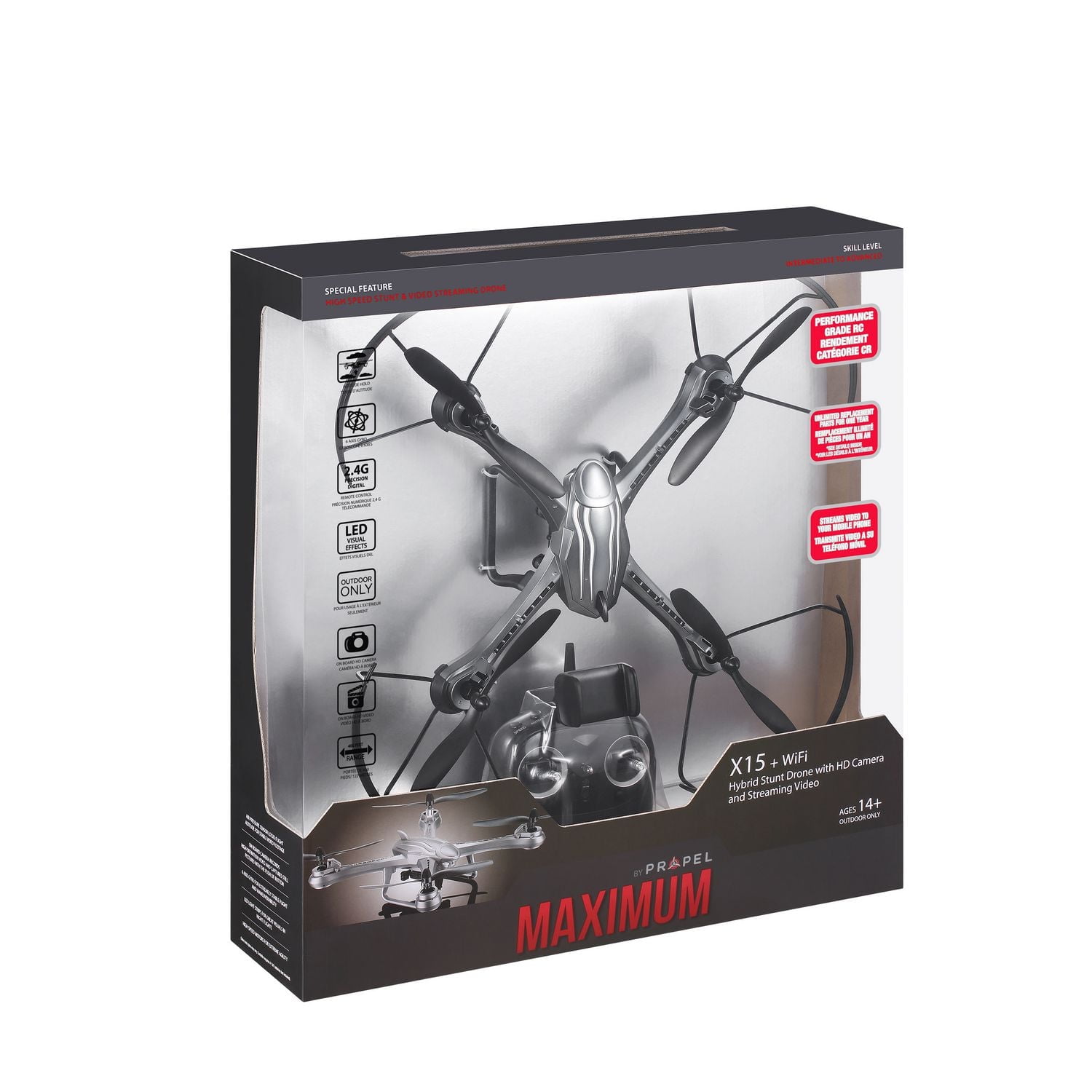 Maximum X15 Drone Propel Maximum Propel Maximum X15 Hybrid Stunt