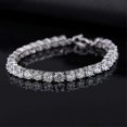 thumbnail image 2 of Luxury 4mm Cubic Zirconia Tennis Bracelets, 2 of 4