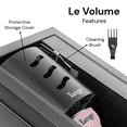 thumbnail image 2 of L'ange Hair Le Volume Titanium 2-in-1 Blow Dryer & Volumizer Brush with 60mm Oval Barrel, Blush, 2 of 6