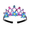 thumbnail image 1 of Diadema con corona para el pelo, joyería con diamantes de imitación para niños, corona de princesa, estrella de cinco puntas, diadema con forma de estrella de mar y sirena, 1 of 6