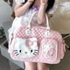 thumbnail image 1 of Sanrio-Bolsos de hombro japoneses de Hello Kitty para mujer, bolso cruzado de cuero PU, gran capacidad, azul y rosa, Y2k Sweet Girl, 1 of 4
