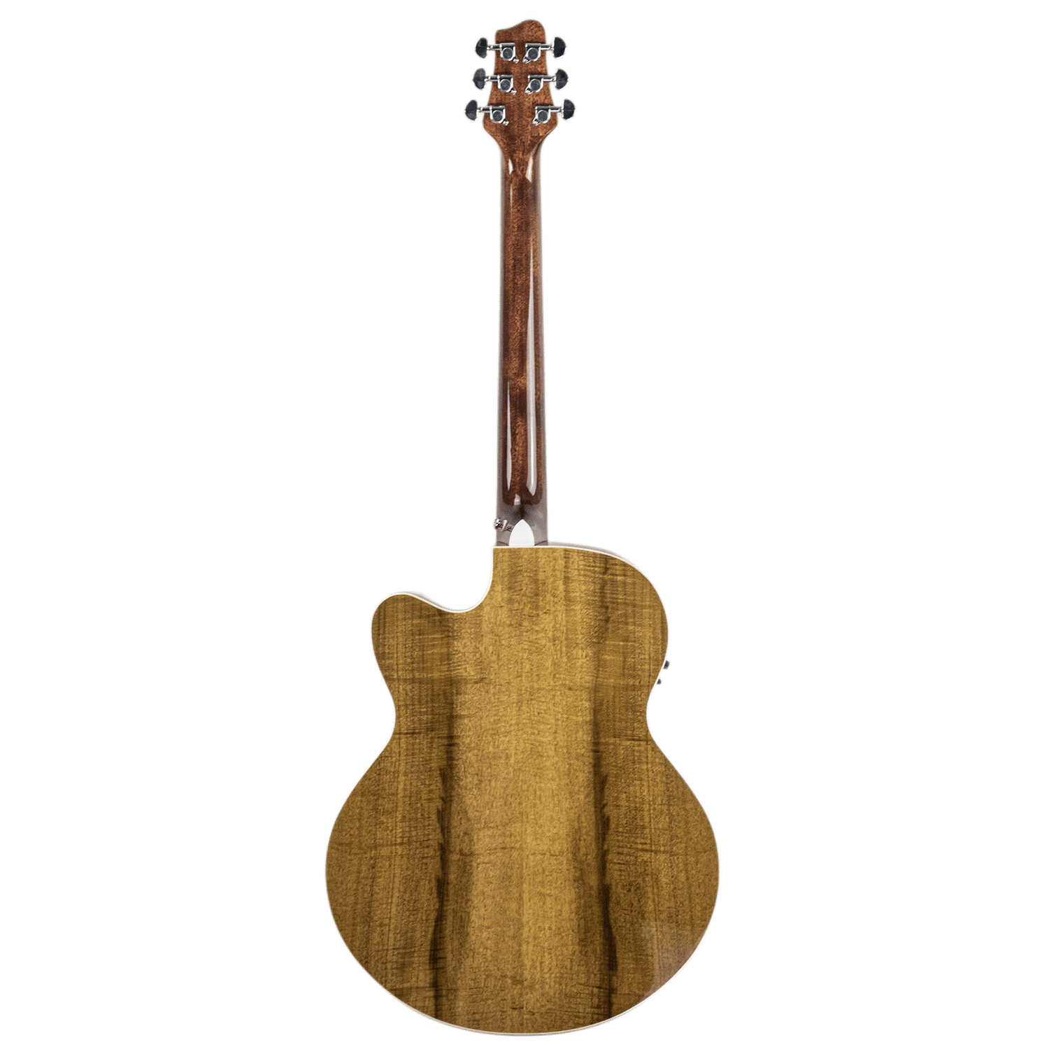 Sawtooth Myrtlewood Jumbo Cutaway 24 Fret Acoustic Electric Guitar with Spruce Top