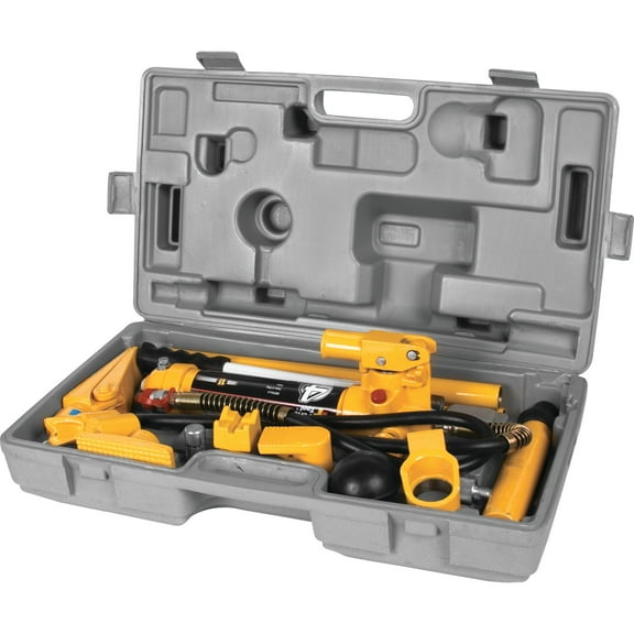Performance Tool W1650 Hydraulic Collision Repair Kit 4 Ton Multi-Power Set, Yellow