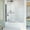Matte Black, variant on DreamLine SD-373458Q-01 Aqua-Q Swing 34 in. W x 58 in. H Frameless Tub Door in Chrome