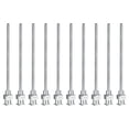 thumbnail image 1 of Uxcell 10 Pcs Aguja de Dispensa de Punta Romana de 14G 2 Pulgadas con Lure Lock para Recargar Tintas Líquidas y Adhesivos, 1 of 6