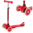 thumbnail image 1 of Kick Scooter Best Choice Products para niños con ruedas iluminadas, color rojo, 1 of 7