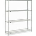 thumbnail image 3 of Global Industrial 18607Z 60 x 18 x 74 in. Nexel Poly-Z-Brite Wire Shelving, Clear, 3 of 4
