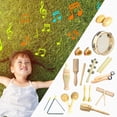 thumbnail image 4 of Ensemble d'Instruments de Musique Jouet de Percussion pour Tout-Petits Enfants 13 Pcs 1,085 kg, 4 of 7