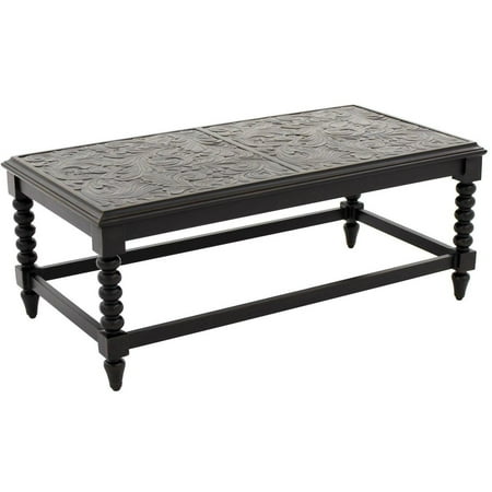 table coffee outdoor aluminum rectangular cast lakeview designs monde du inch patio conversation bbqguys