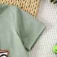 thumbnail image 5 of Toddler Baby Boy Clothes Summer Outfits Print To pand Shorts 2-Piece Set, Casual Summer Baby boys Clothes 0- 4 T, 5 of 7