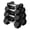 100 lb Set (Pair of 5, 10, 15, 20 lb), variant on HANDBODE Hex Dumbbell Set 120 lb, Space-Saving Design, Burable Rubber-Encased & Ergonomic Hand Weights for Home Gym, Strength Training and Fitness