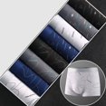 thumbnail image 2 of Calzoncillos Bóxer con estampado convexo en U para hombre, ropa interior transpirable, cómoda, a la moda, 4/8 piezas, 45-100kg, 2 of 4
