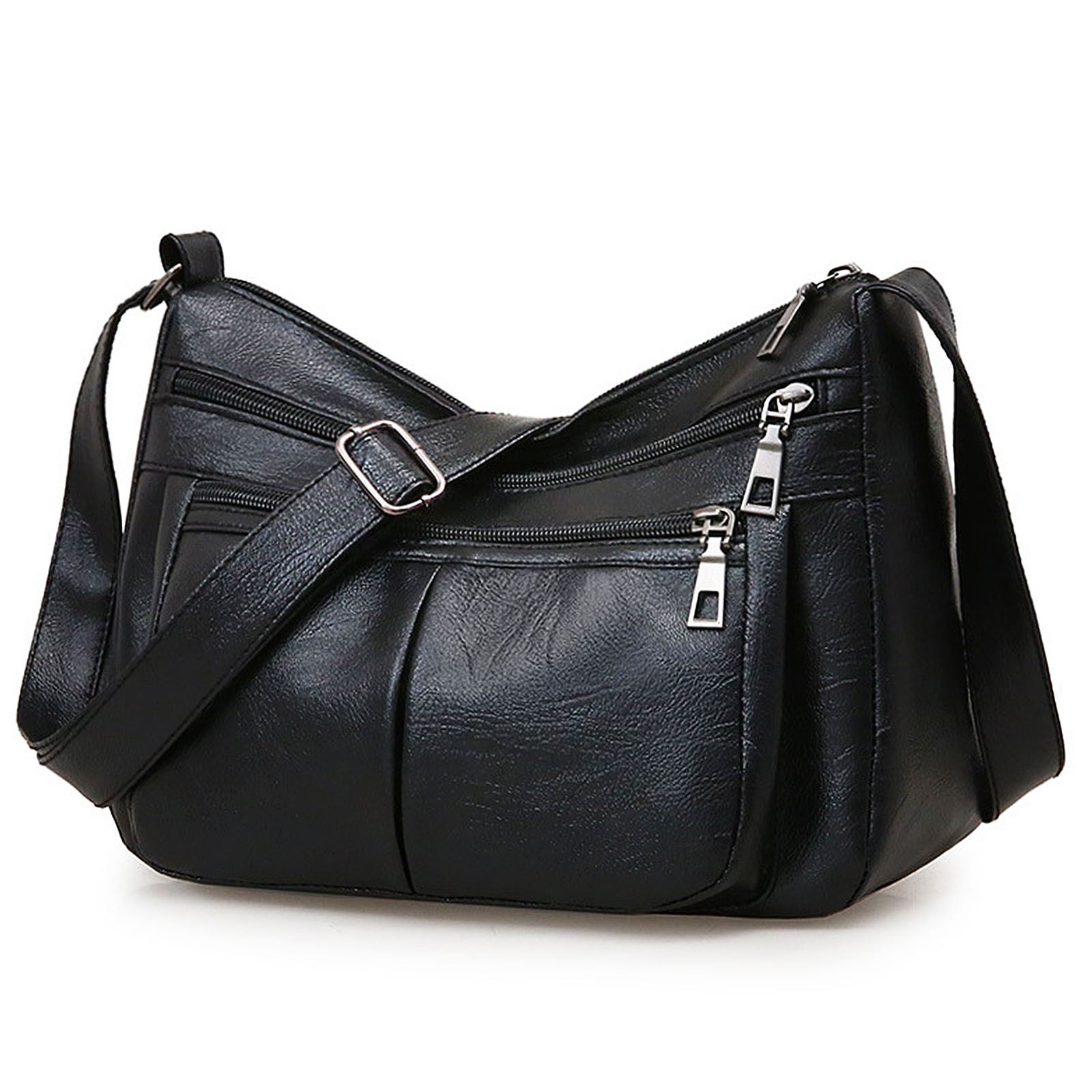 FORJOE Crossbody Bags For Women Pocketbooks Soft PU Leather Purses and