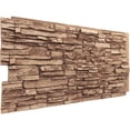 thumbnail image 2 of NewStone Canyon Ridge Faux Stone Panel, 45 3/4"W x 24 1/2"H x 1 1/4"D, Wheat Field Color, 2 of 9