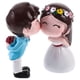 thumbnail image 1 of 1 par de figuras de pareja besándose en resina, miniaturas de pareja, decoración de mesa para tarta de San Valentín, regalo para boda, cumpleaños, propuesta de matrimonio o fiesta., 1 of 6
