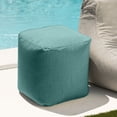 thumbnail image 2 of Jaxx Luckie Outdoor Patio Bean Bag Ottoman, Breeze, 2 of 7