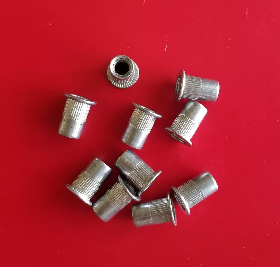 CIRCLE- 100 Qt Aluminum 1/4-20 Rivet Nut Nutsert Rivnut